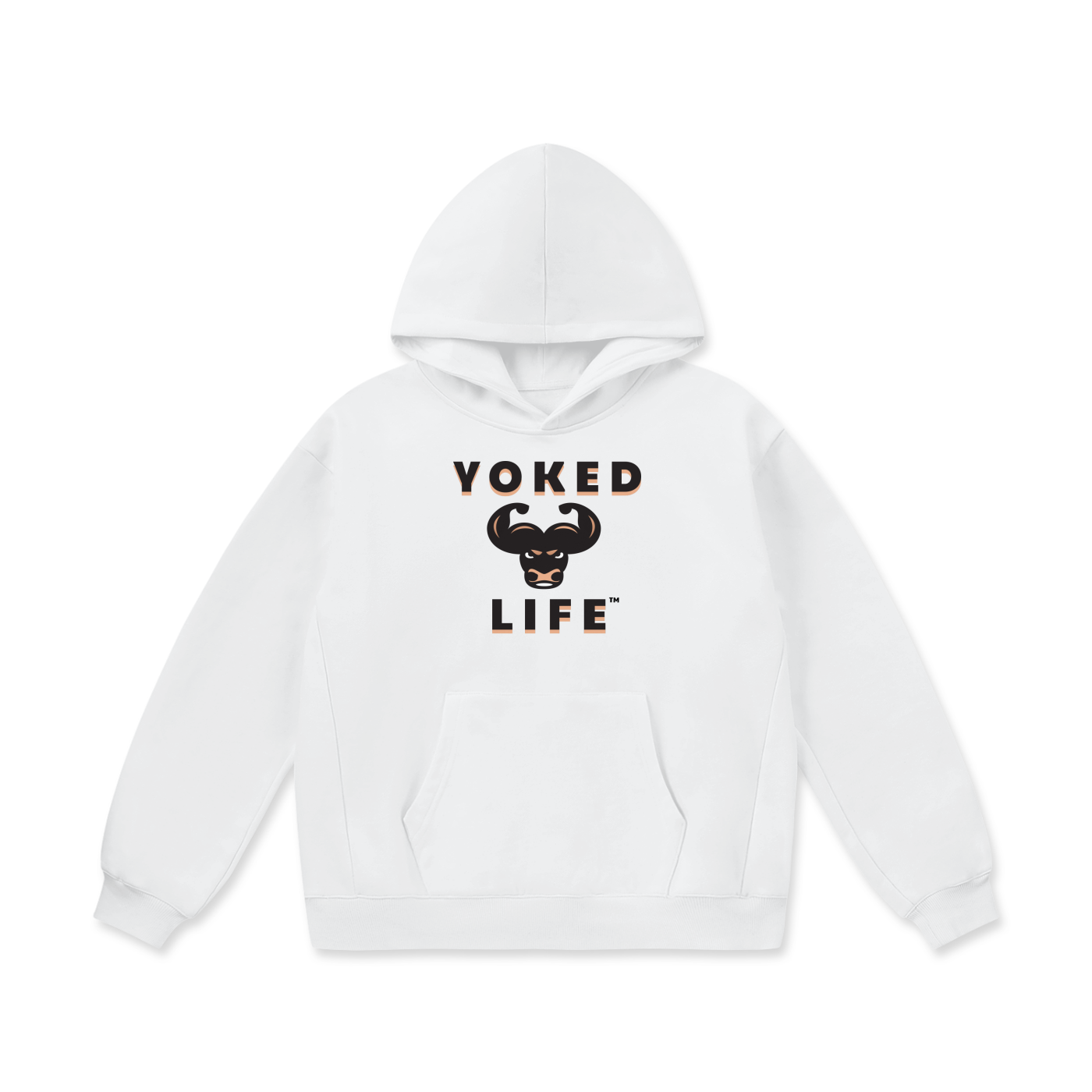 Oversize Heavyweight Fleece Hoodie - 460 GSM – YOKED LIFE