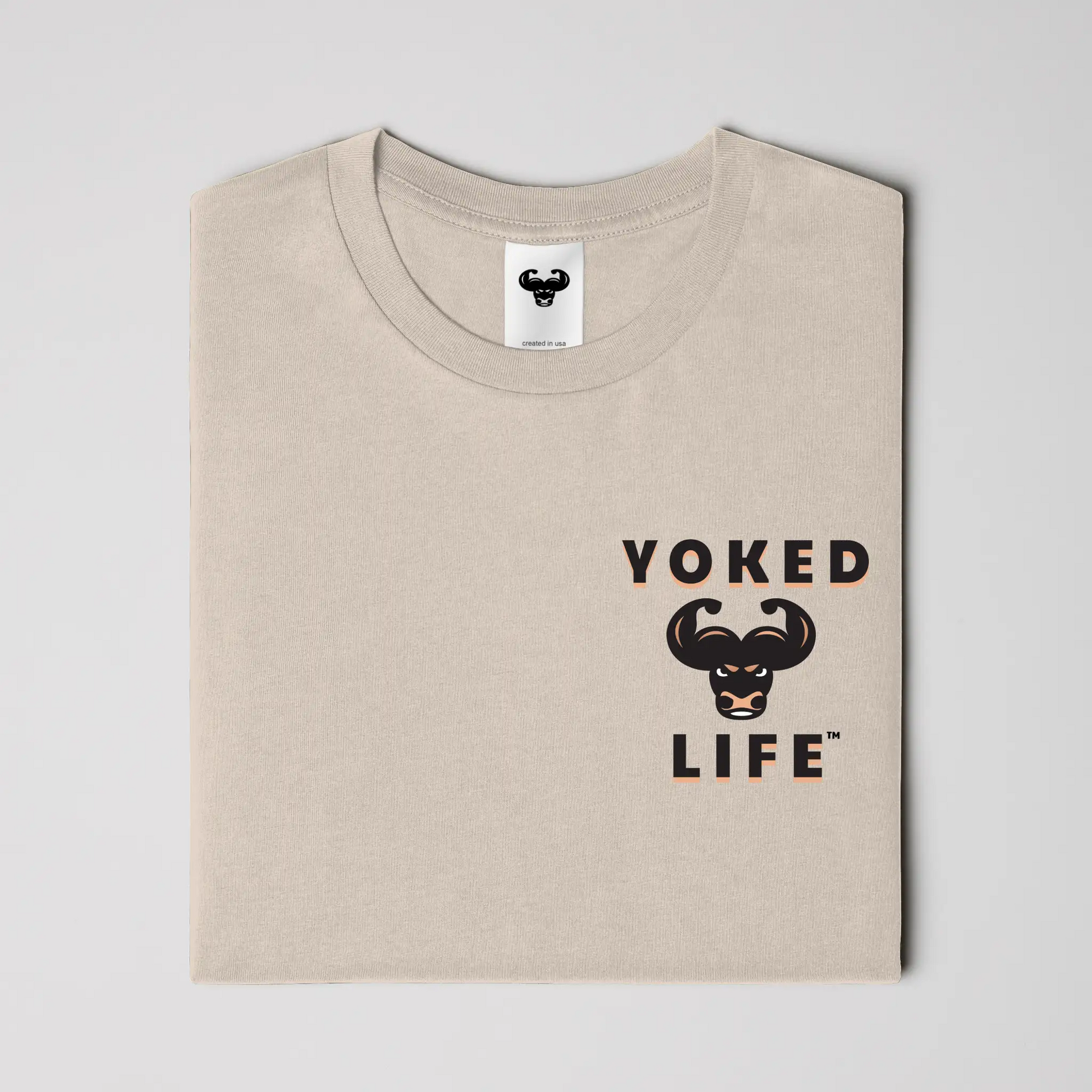 Light Yoked Bull T-Shirt