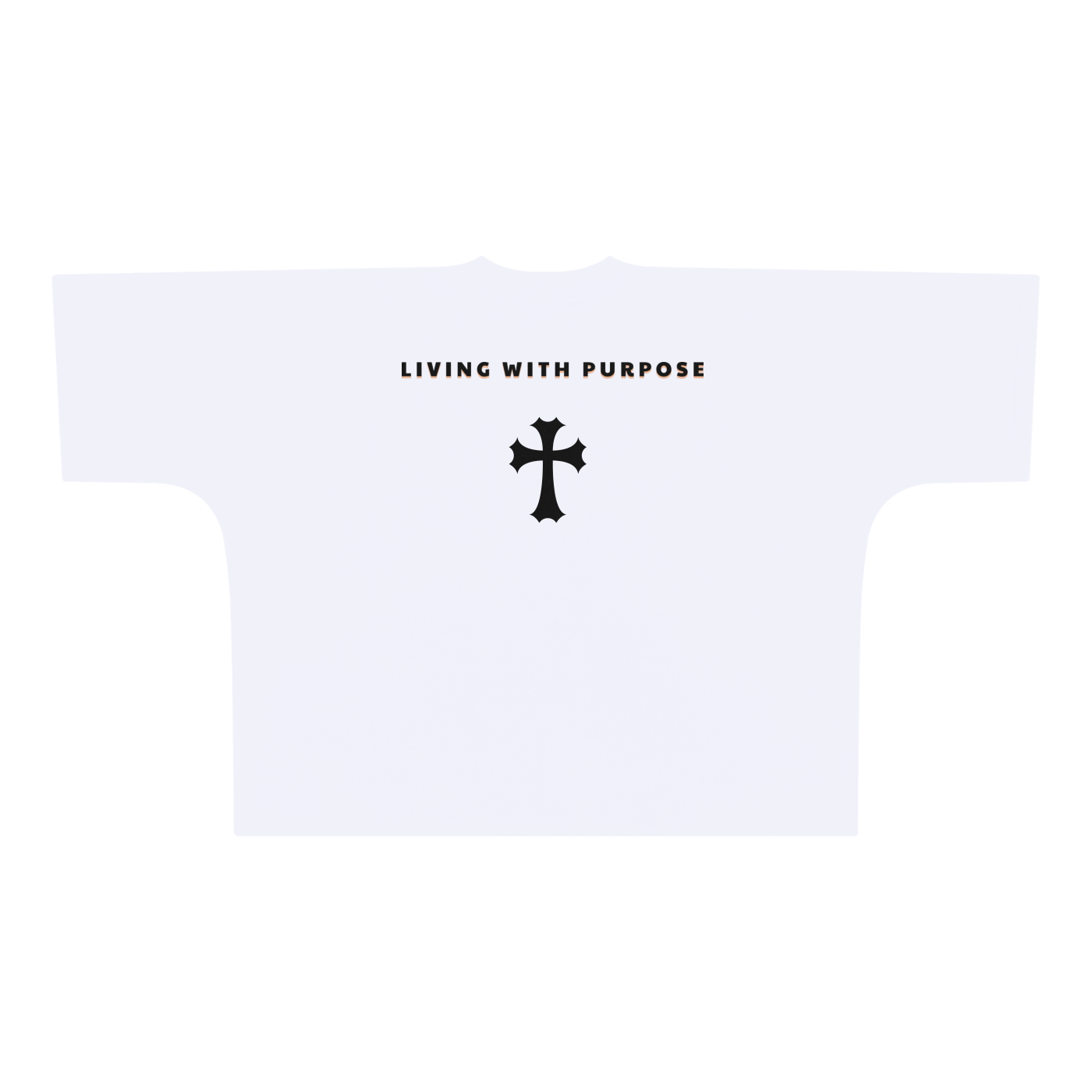 Oversize One-piece Pattern Cut Boxy Tee - 300 GSM