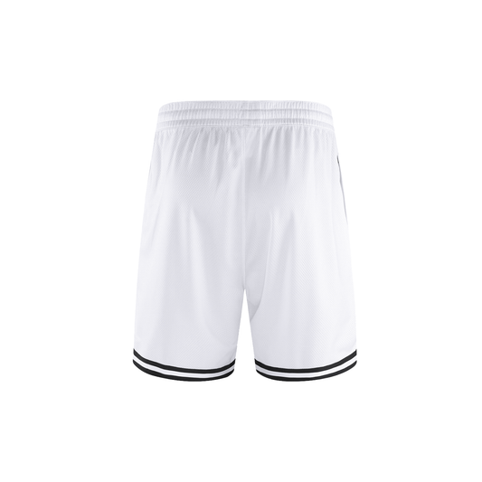 Classic Stripe Trim Basketball Shorts