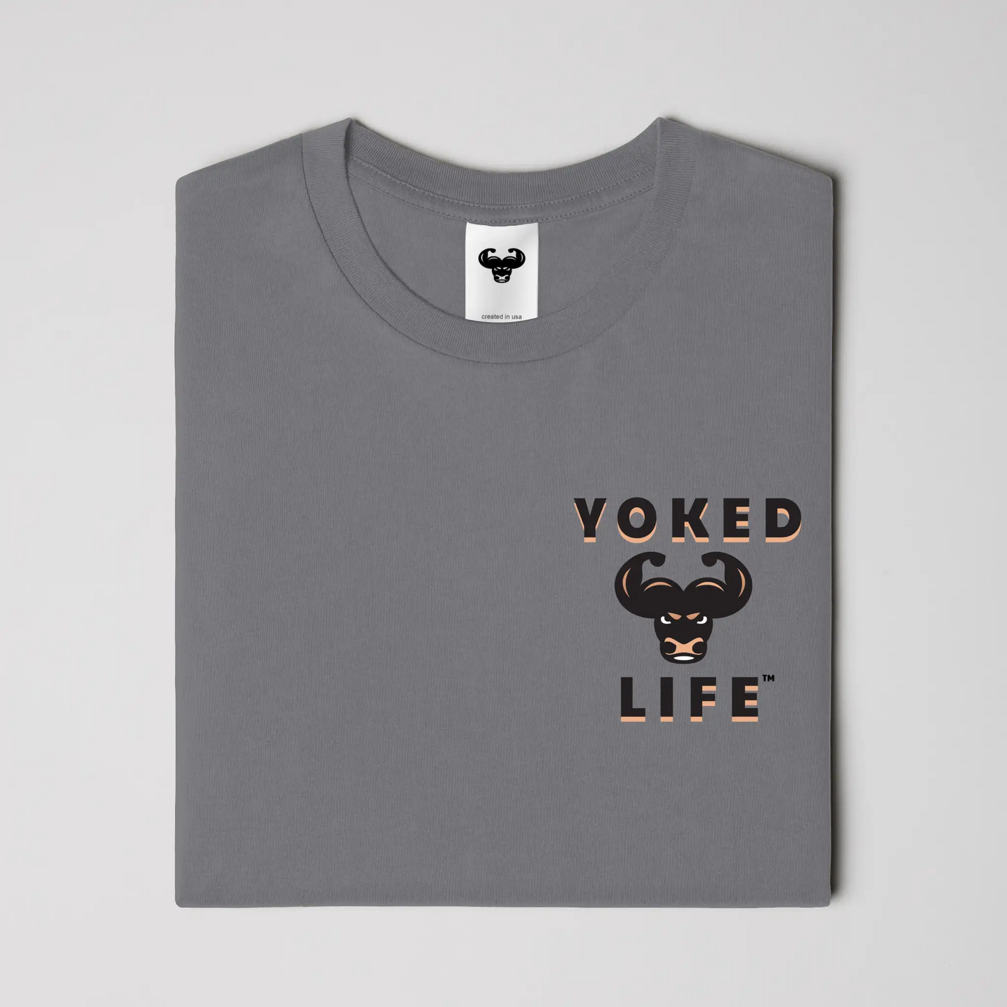 Light Yoked Bull T-Shirt