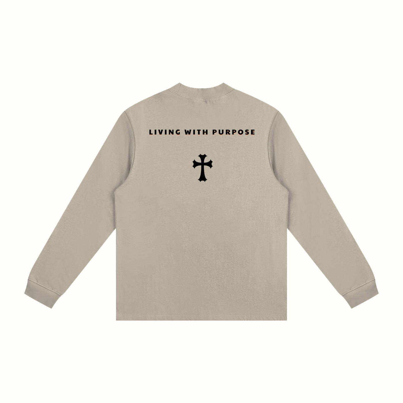 Non-Shrink Mock Neck Sweatshirt