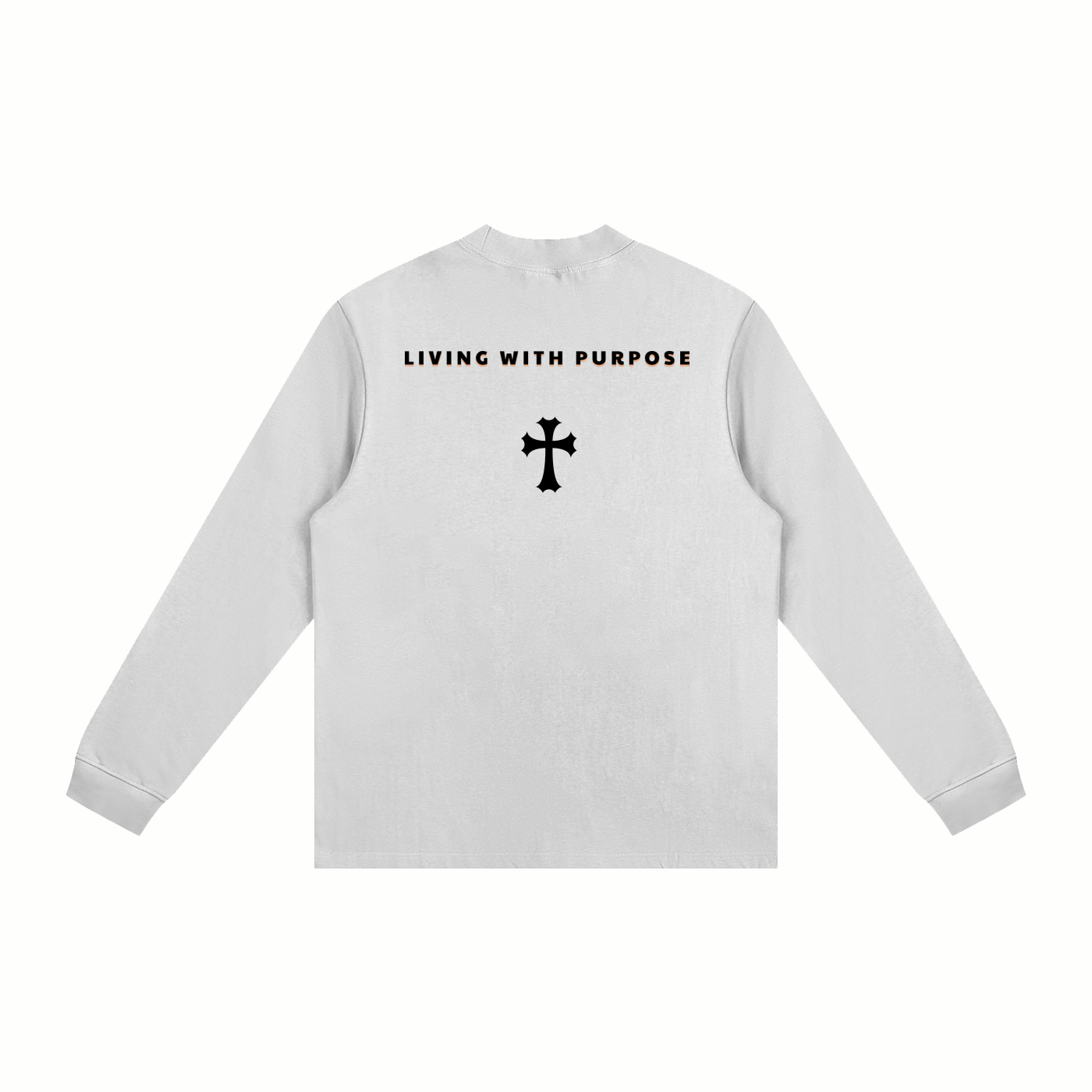 Non-Shrink Mock Neck Sweatshirt